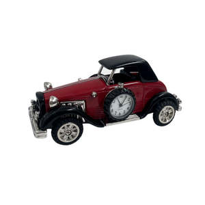 Minature Novelty Vintage Car Clock