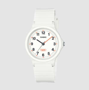 Youth Watches: White Casio Watch LQ24B-7B