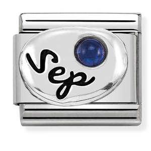 Nomination Composable 330505/09 Sapphire September Birthstone