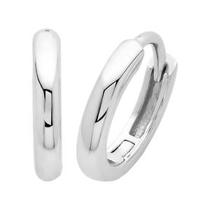 Silver Jewellery: Sterling Silver Hoop Earrings