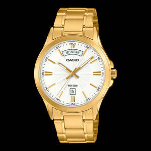 Mens Watches: Mens Casio Analogue Watch MTP1381GD-7A
