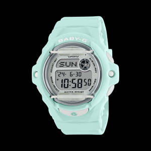 Ladies Pastel Green Baby G BG169U-3D