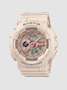 Baby G: Womens Casio Beige Baby G BA110XCP-4A