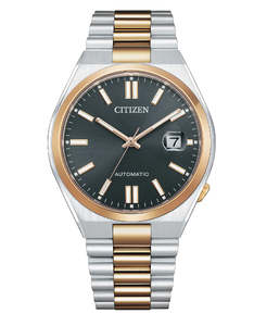 Citizen: Mens Citizen Automatic Two Tone Watch NJ0154-80H