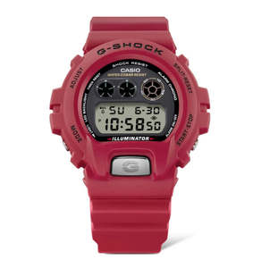 Mens Casio G Shock Red Digital DW6900TR-4D