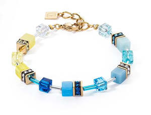 Coeur De Lion: Yellow And Blue Coeur de Lion Bracelet