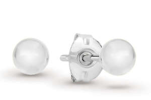 Christmas 2022 Collection: Sterling Silver 4Mm Round Ball Studs