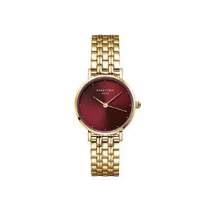 Rosefield: Ladies Rosefield Watch With Burgandy Dial SEGSG-SE01