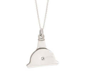 Sterling Silver Shepherds Whistle Pendant