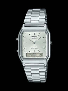 Mens Casio Vintage Silver AQ230A-7A