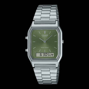 Mens Casio Vintage Duo Watch AQ230A-3A