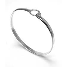 Sale: Sterling Silver Surf Bangle