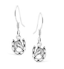 Sale: Sterling Silver Horse Shoe Earrings