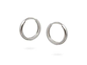 Sterling Silver 10mm Huggies Earrings