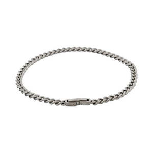 Classic Cuban Link Bracelet Stainless Steel (215 x 4mm)