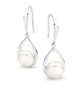 Silver Jewellery: Beryl Earrings IP436ESS