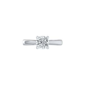 Diamond Rings: 9ct White Gold 1.00ct Lab Diamond Solitaire