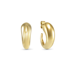 Fashion Jewellery: Nomination Ecclettica Steel Yellow Gold Plate Small Drop Earrings 134318/012