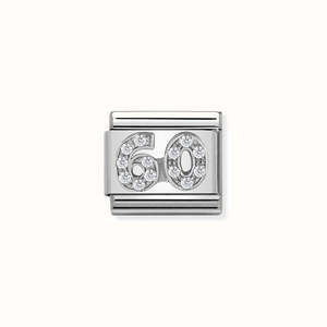 Jewellery Cubic Zirconia: Nomination Composable 330304/24 Sterling silver and Cz 60