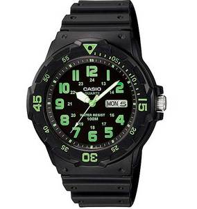 Black Casio Watch MRW200H-3B
