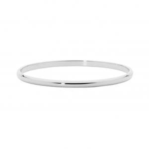 All Jewellery: Stainless Steel 3mm Bangle size 68mm