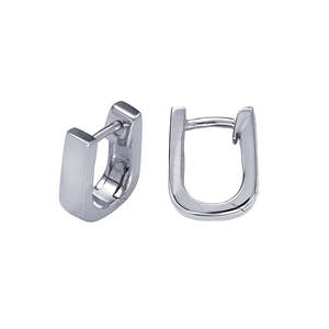 Sterling Silver Small Huggie Earrings