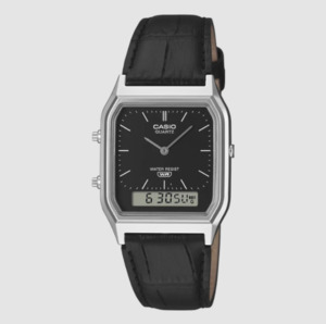 Watches: Mens/Unisex Casio Duo Vintage Watch AQ230EL-1A