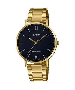 Ladies Casio Analogue Watch LTPVT01G-1B