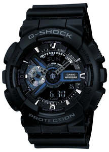 Watches: Mens Casio G-Shock GA110-1B