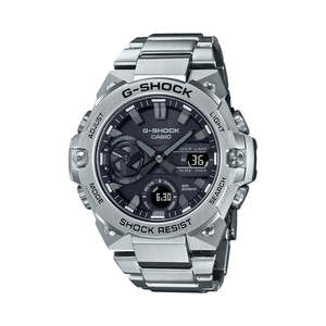 Mens Steel Casio Carbon Core G-Steel G-Shock GSTB400D-1A