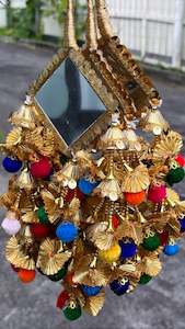 Paranda Collection: Heavy Look Mirror Paranda in multi, Code: PR4