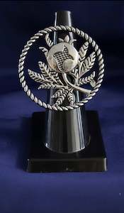 Oxidised ring in adjustable size