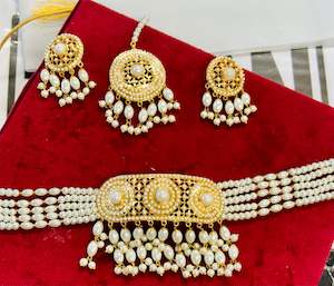 Punjabi traditional jewellery set - T5