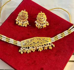 Punjabi traditional jewellery set - T1