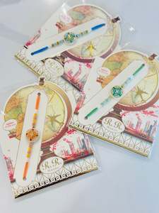 Rakhi Collection %E0%A8%B0%E0%A9%B1%E0%A8%96%E0%A9%9C%E0%A9%80%E0%A8%86%E0%A8%82: Rakhi / Rakhdi packs in Meenakari ( Per PC )