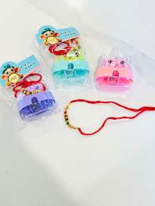 Kids Rakhi Thread with Toy sharpener
