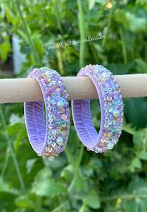 Multi coloured handmade soft kangan bangles