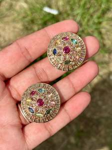 Multi stud earrings - J29