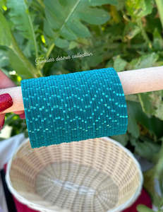 Peacock Plain velvet bangles pack of 36 bangles