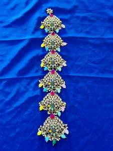 Gutt/Chotti in polki, Colour: Multi, (Code:016)