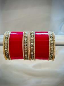 Chooda set - Colour : Pink ( Code: 032 )