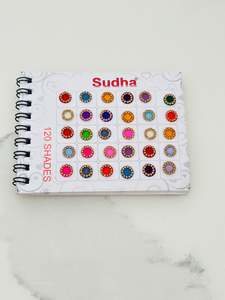 Accessories: Bindi book, different design and colour in one book
