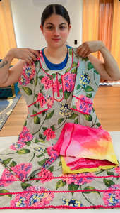 Casual Wear Punjabi Suits: Cotton Printed Boutique Stitched Suit, Code: 222