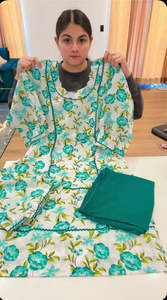 Cotton Printed Suit, C31