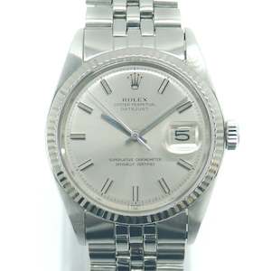 ROLEX Rolex Datejust 1601 No. 47 SS/WG Automatic Silver Dial Wristwatch (Off-shore item)