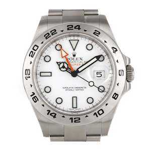 Featured Items: Rolex Explorer 2, 216570 G Series SS, 42mm, Automatic, (Off-shore item)
