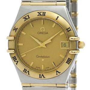Omega: Omega Constellation 18K Gold Steel, 35mm, Quartz (Off-shore item)