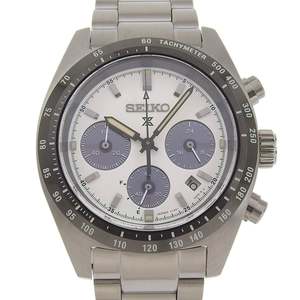 Seiko: Seiko Prospec Speed Timer, 41.4mm, Calibre Solar Chronograph, V192-0AF0 (Off-shore item)