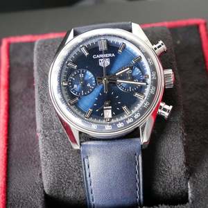 Tag Heuer Carrera, 39mm, Calibre TH20-00 automatic chronograph, CBS2212.FC6535