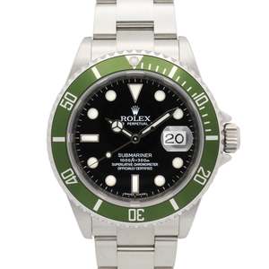 Featured Items: Rolex Submariner M-series (Kermit), 40mm, Calibre 3135 Automatic, 16610LV